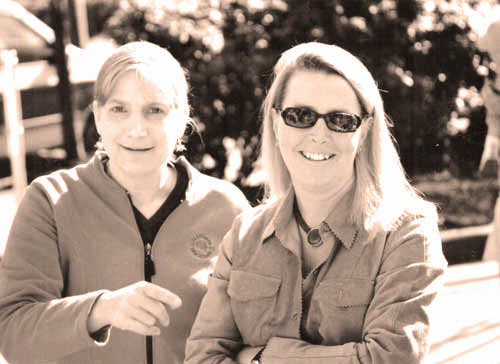 Elephants Delicatessen Louise and Anne in 1979