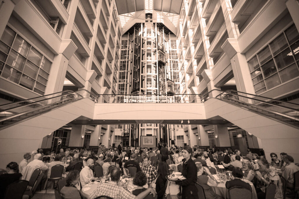 Elephants Delicatessen catering event at Montgomery Park