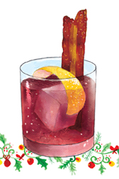 drawing of cocktail