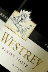 Westry Pinot Noir label