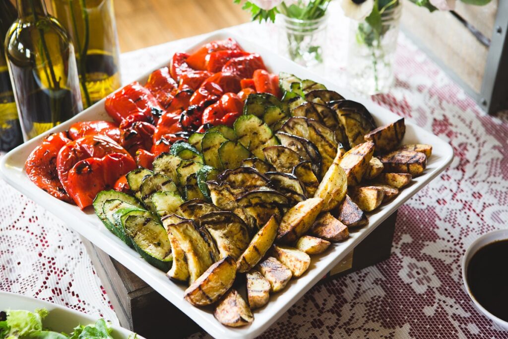 grilled vegetables