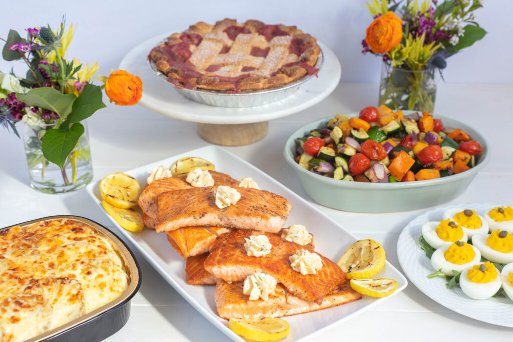 Mother's Day Dinner Spread