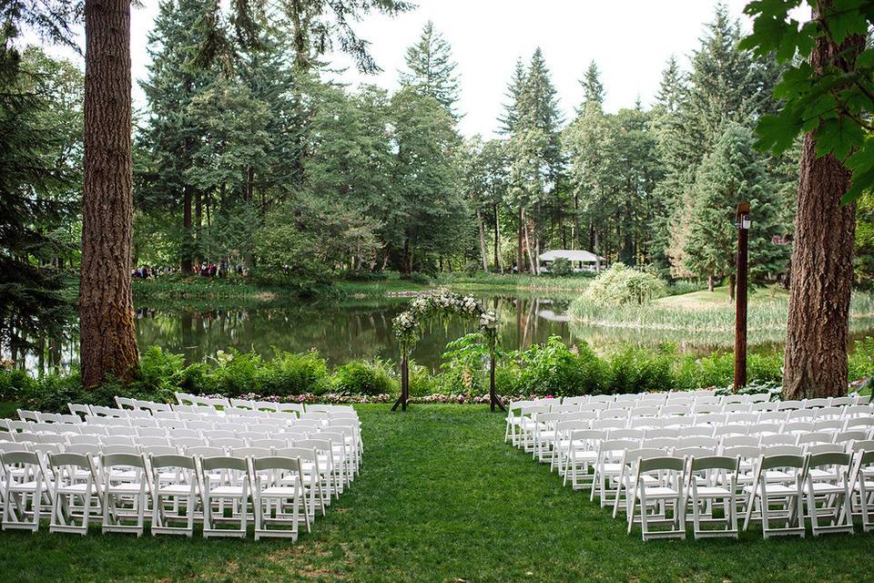 Bridal Veil Lakes venue