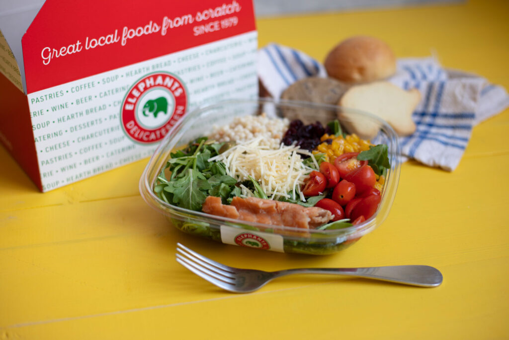 Smoked Salmon Sack Lunch