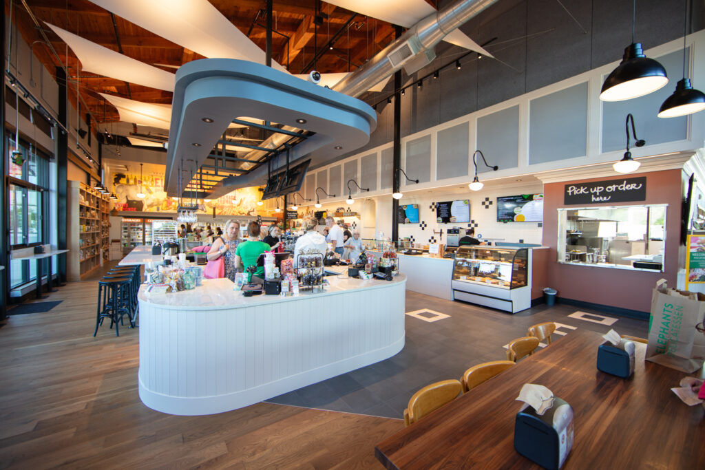 Interior photo of Elephants on Cedar Hills