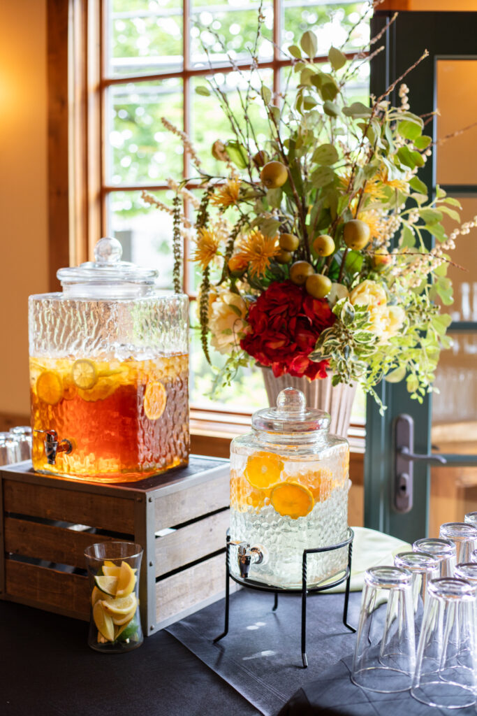 The Corbett Room - bar setup inside Elephants on Corbett
