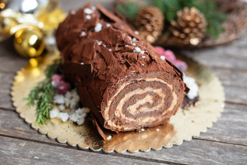 Buche De Noel Cake from Elephants Delicatessen