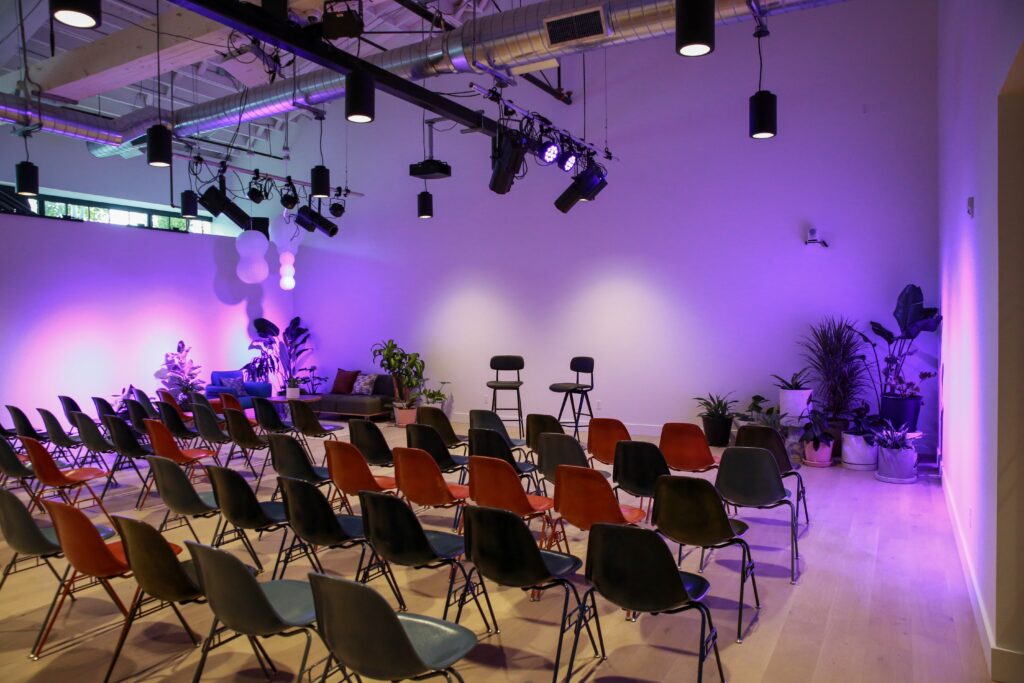 interior photo of Kiln