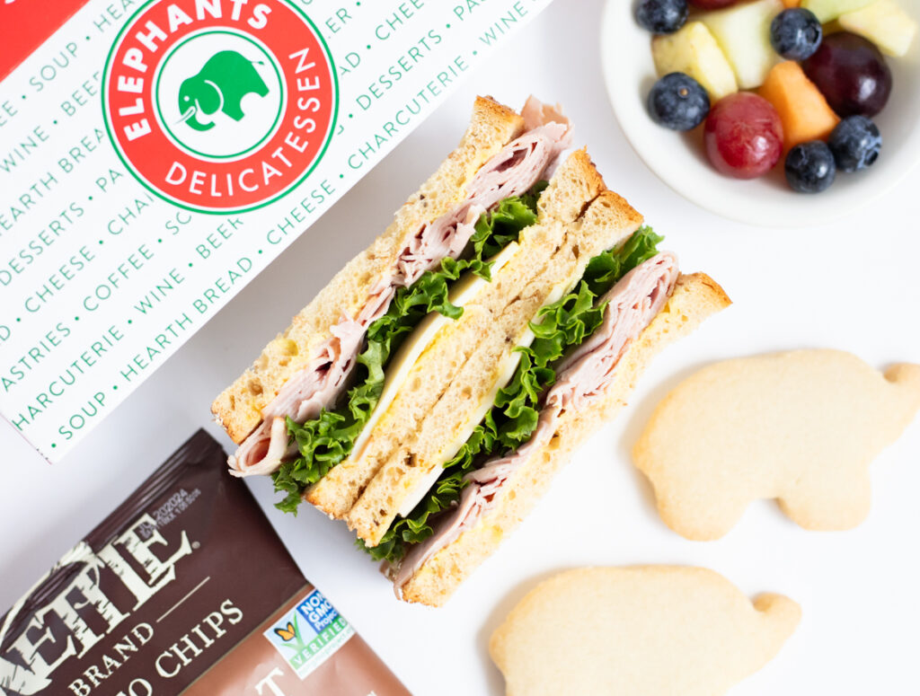 ham and swiss sandwich